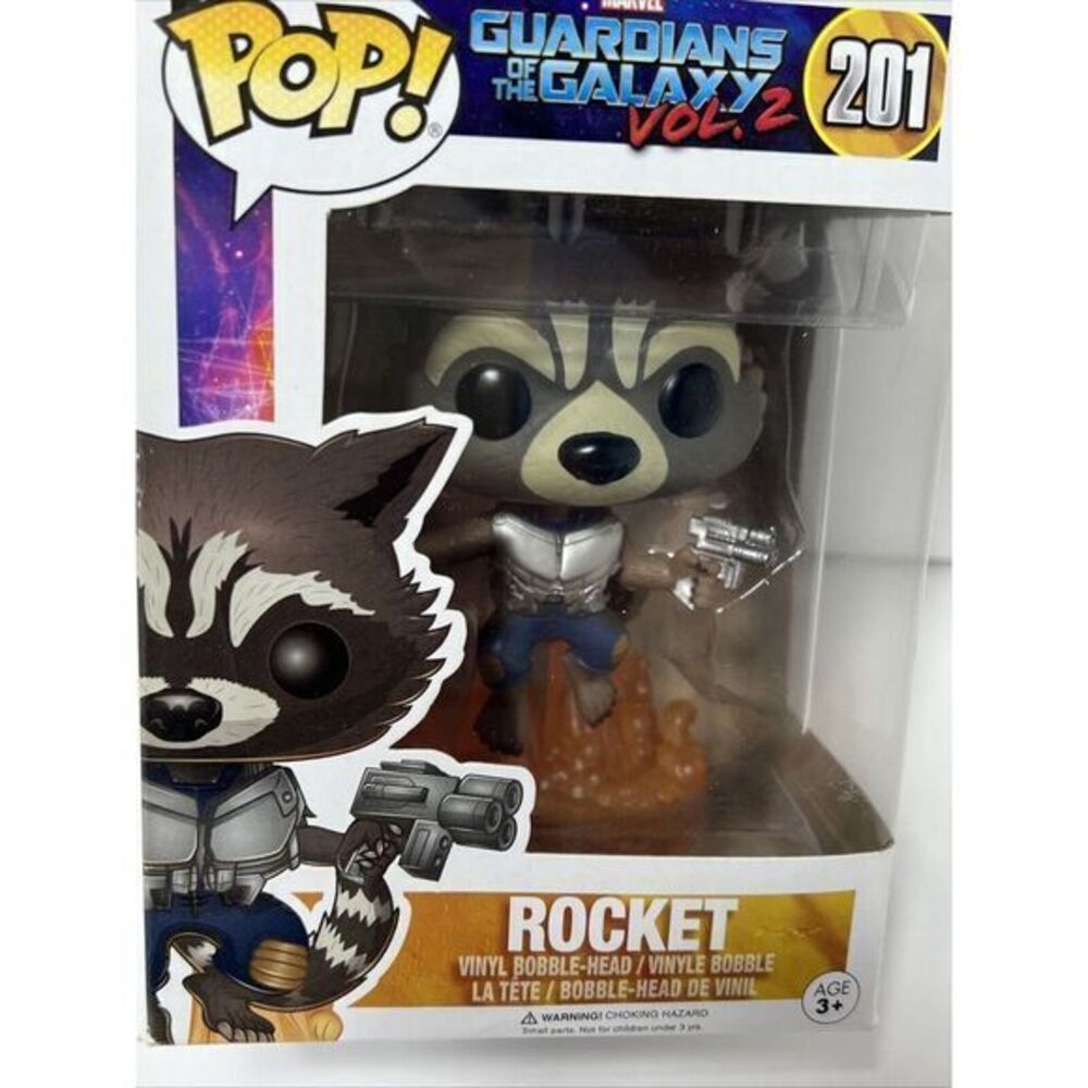Funko Pop! Vinyl: Marvel - Rocket Raccoon #201